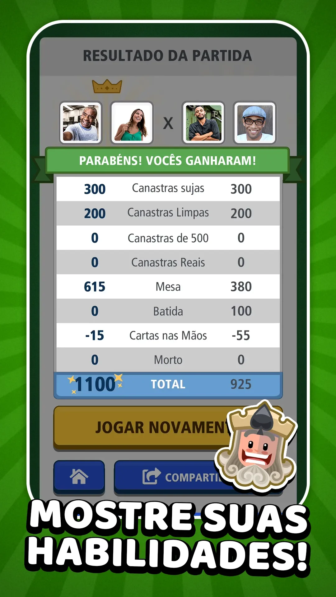 Buraco Jogatina screenshot 3