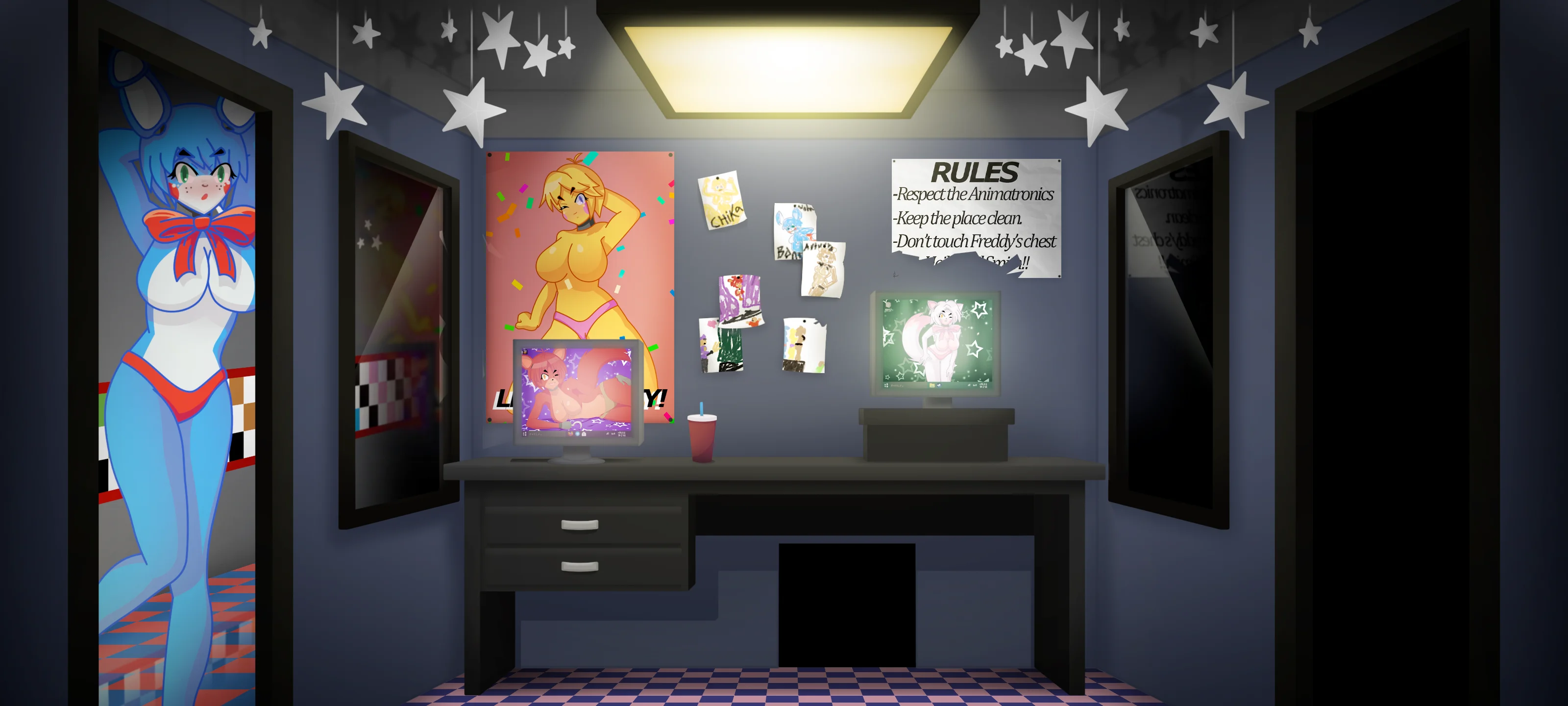 Five Nights in Anime v1.5.1 MOD APK für Android - thumbnail
