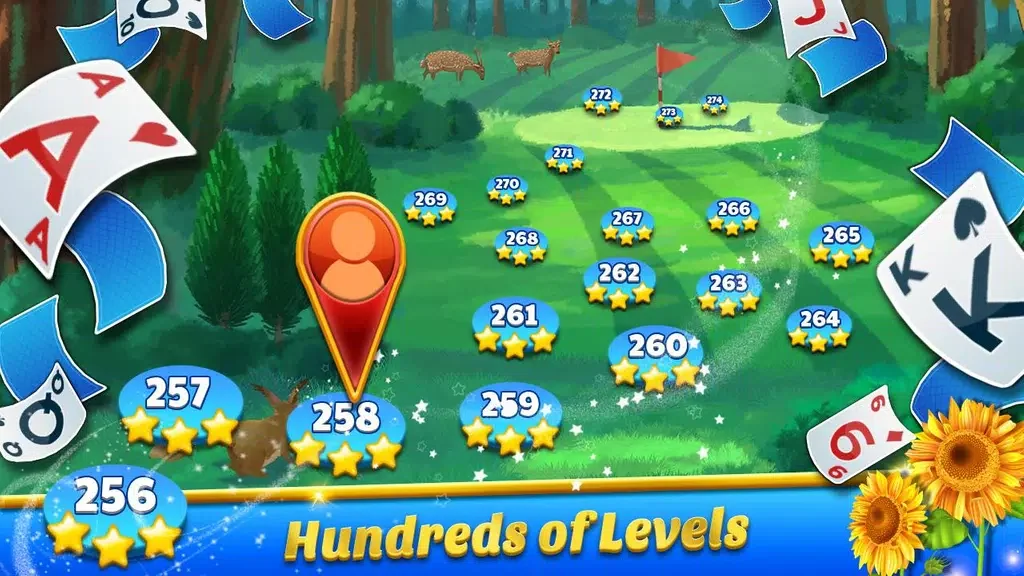 Golf Solitaire Tournament screenshot 4