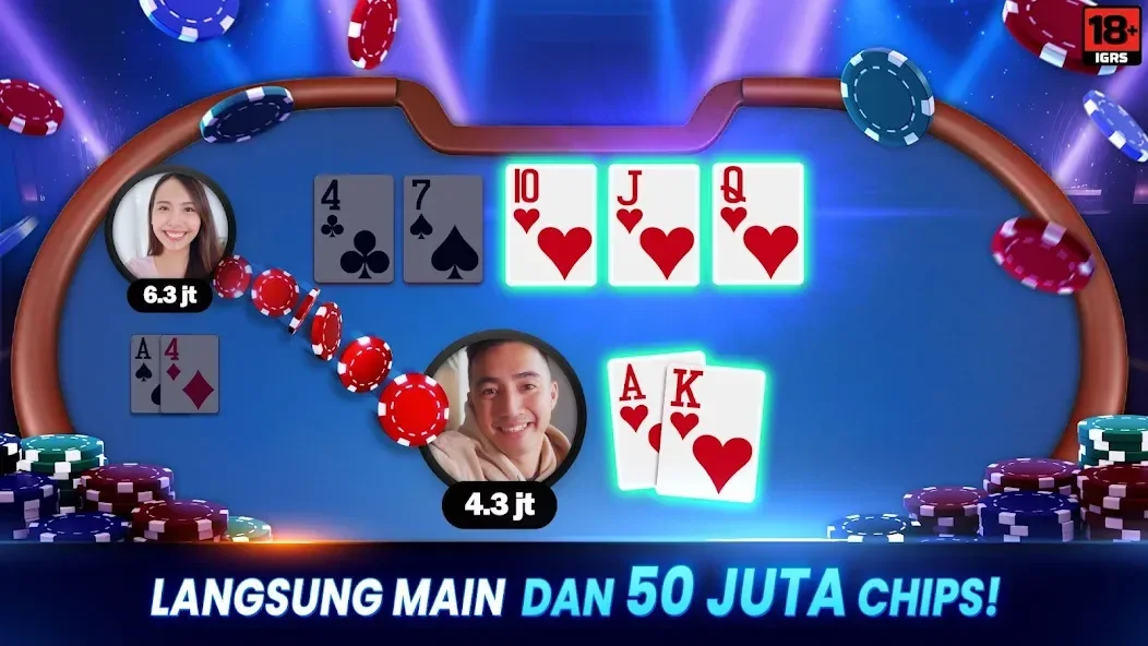 Luxy Poker screenshot 1