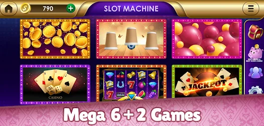 Mega 6 Slot v1.6 MOD APK (เหรียญไม่จำกัด & ปลดล็อก VIP) - thumbnail