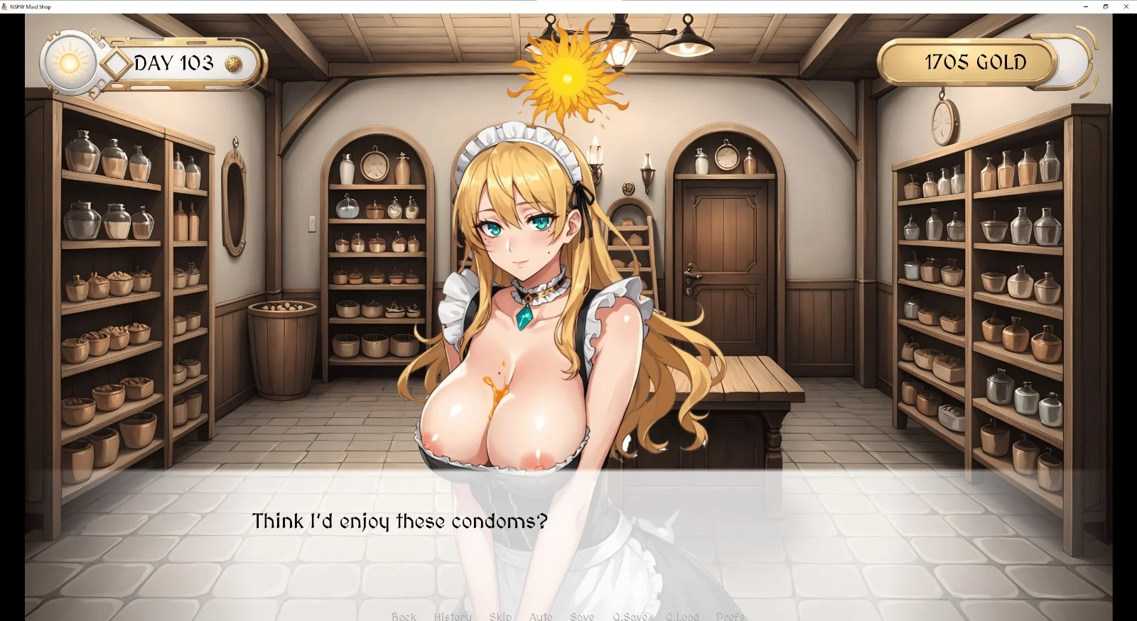 NSFW Maid Shop MOD APK v1.0 (Soldi Infiniti, Tutti i CG Sbloccati) - thumbnail