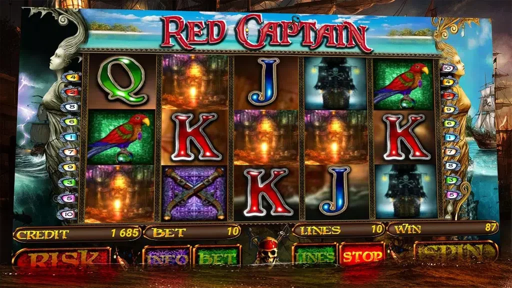 Red Captain Slot MOD APK v1.0 - thumbnail