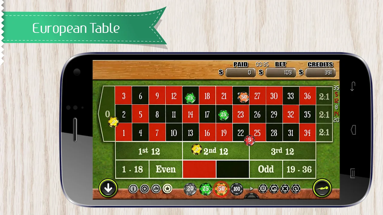 Roulette screenshot 1