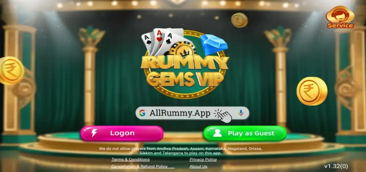 Rummy Gems screenshot 1