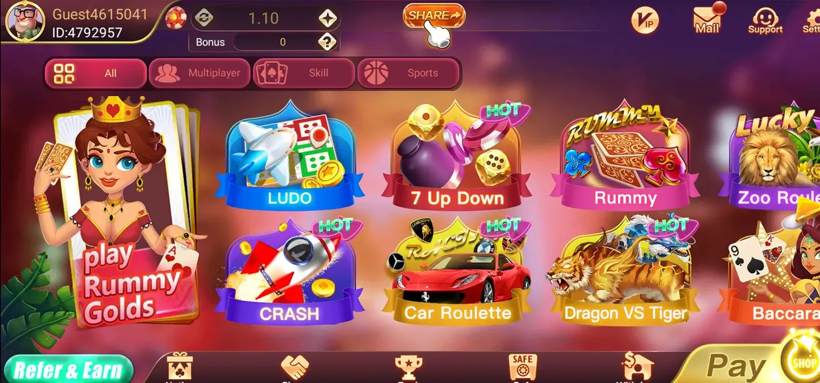 Rummy Golds screenshot 3