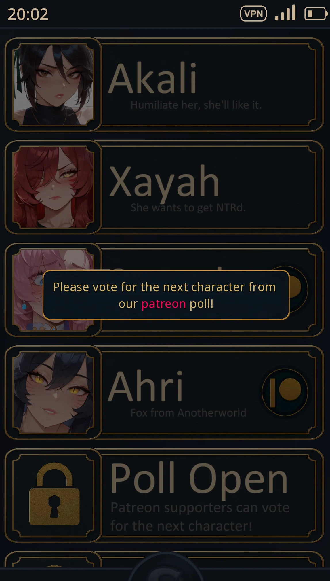 Sexting of Legends screenshot 3