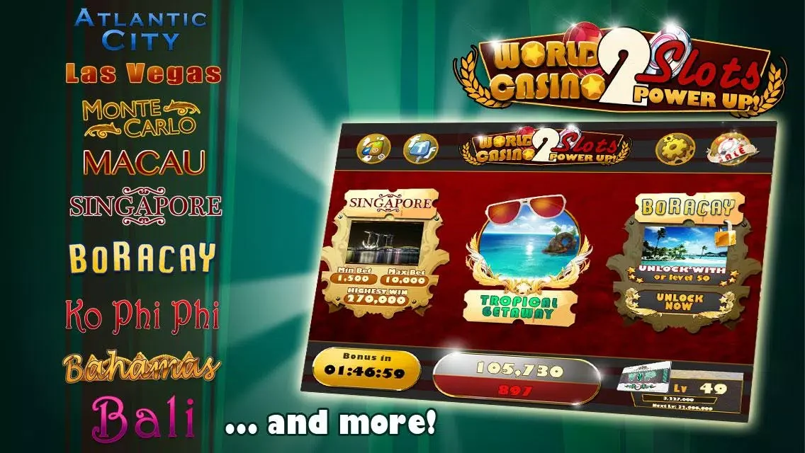 Slots Power Up 2 World Casino APK thumbnail