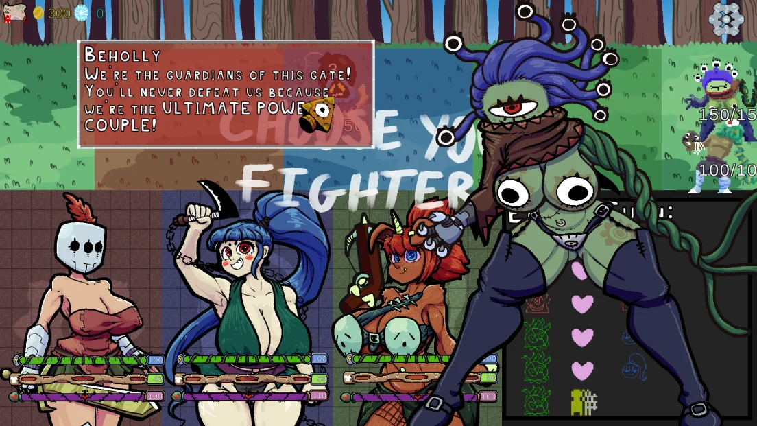 Some Heroines Climb Up a Tower to Ask God Why the Game Has a Name That's So Long screenshot 5