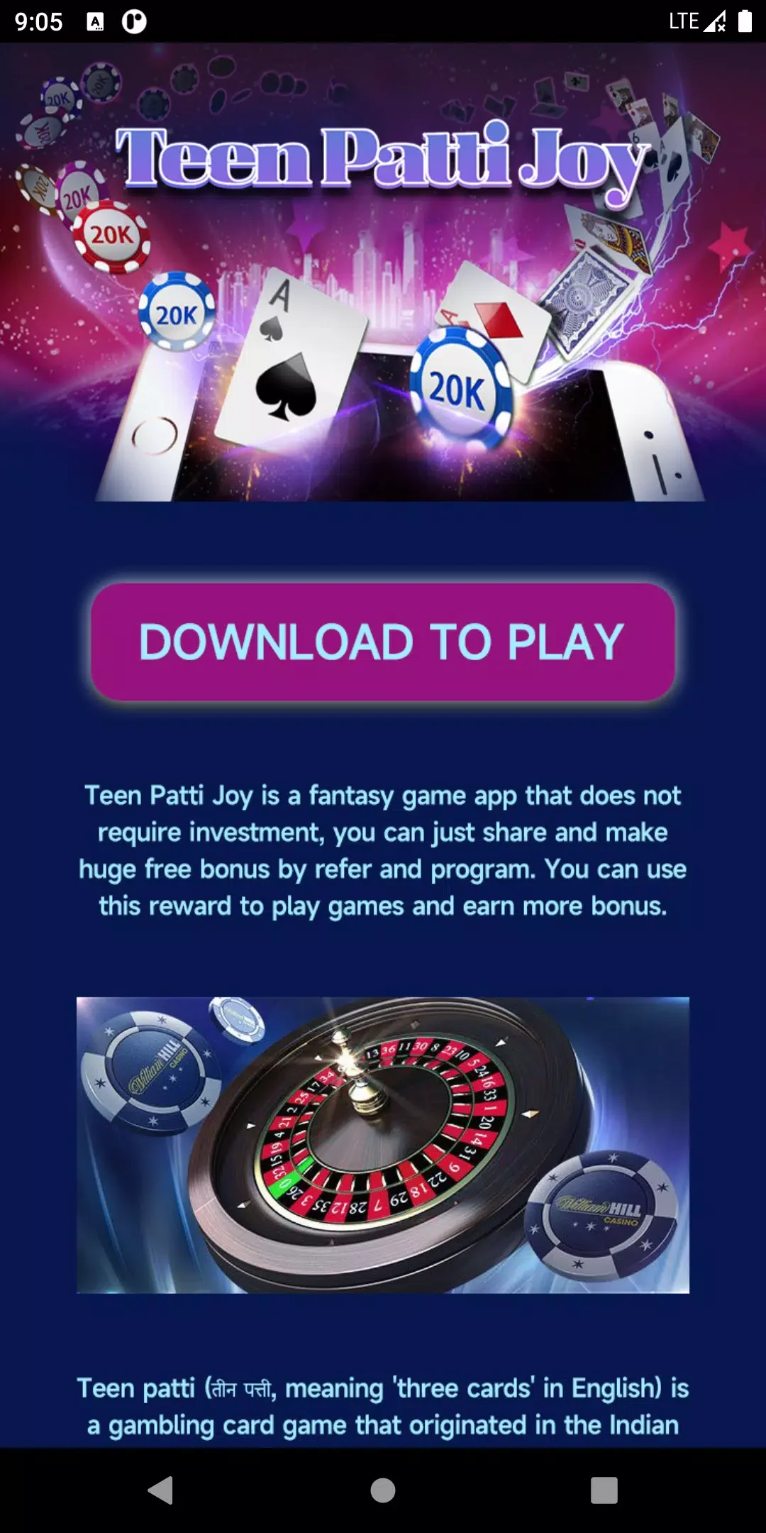 Teen Patti Joy MOD APK v1.0 - thumbnail