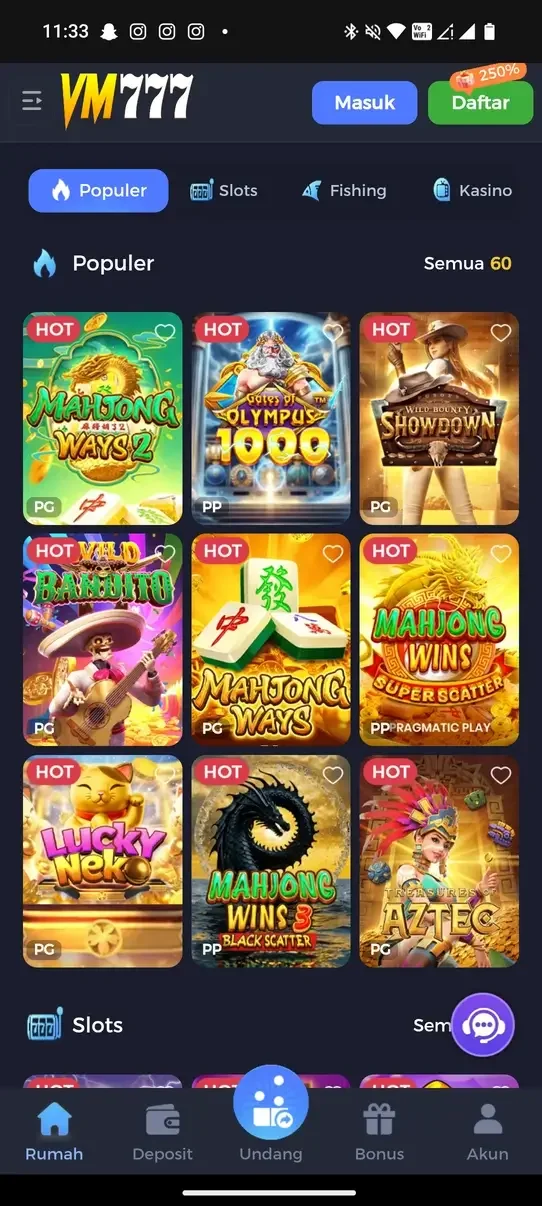 VM777 APK screenshot 3
