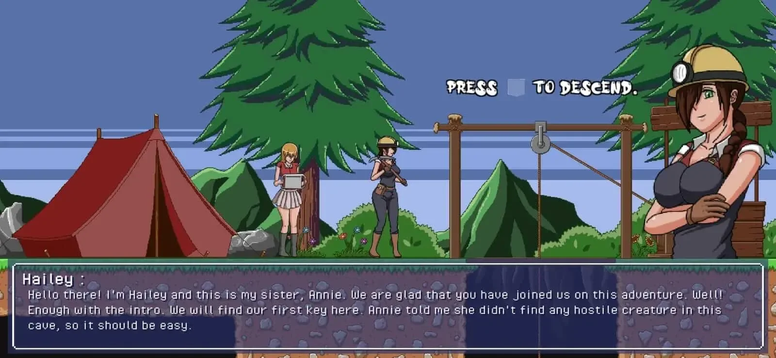 (WIP) Hailey's Treasure Adventure Adventure by Crimson Bird screenshot 5