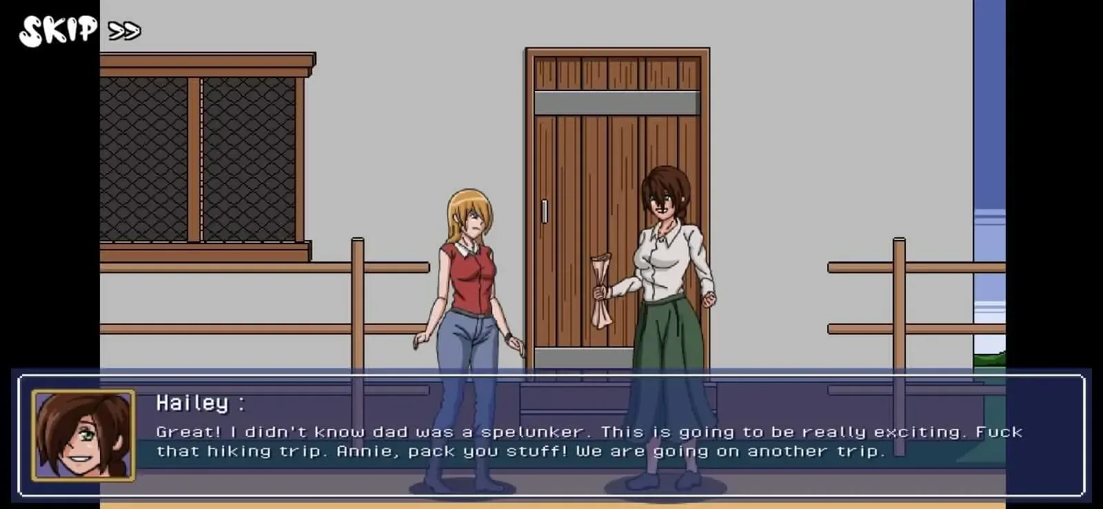 (WIP) Hailey's Treasure Adventure Adventure by Crimson Bird screenshot 1