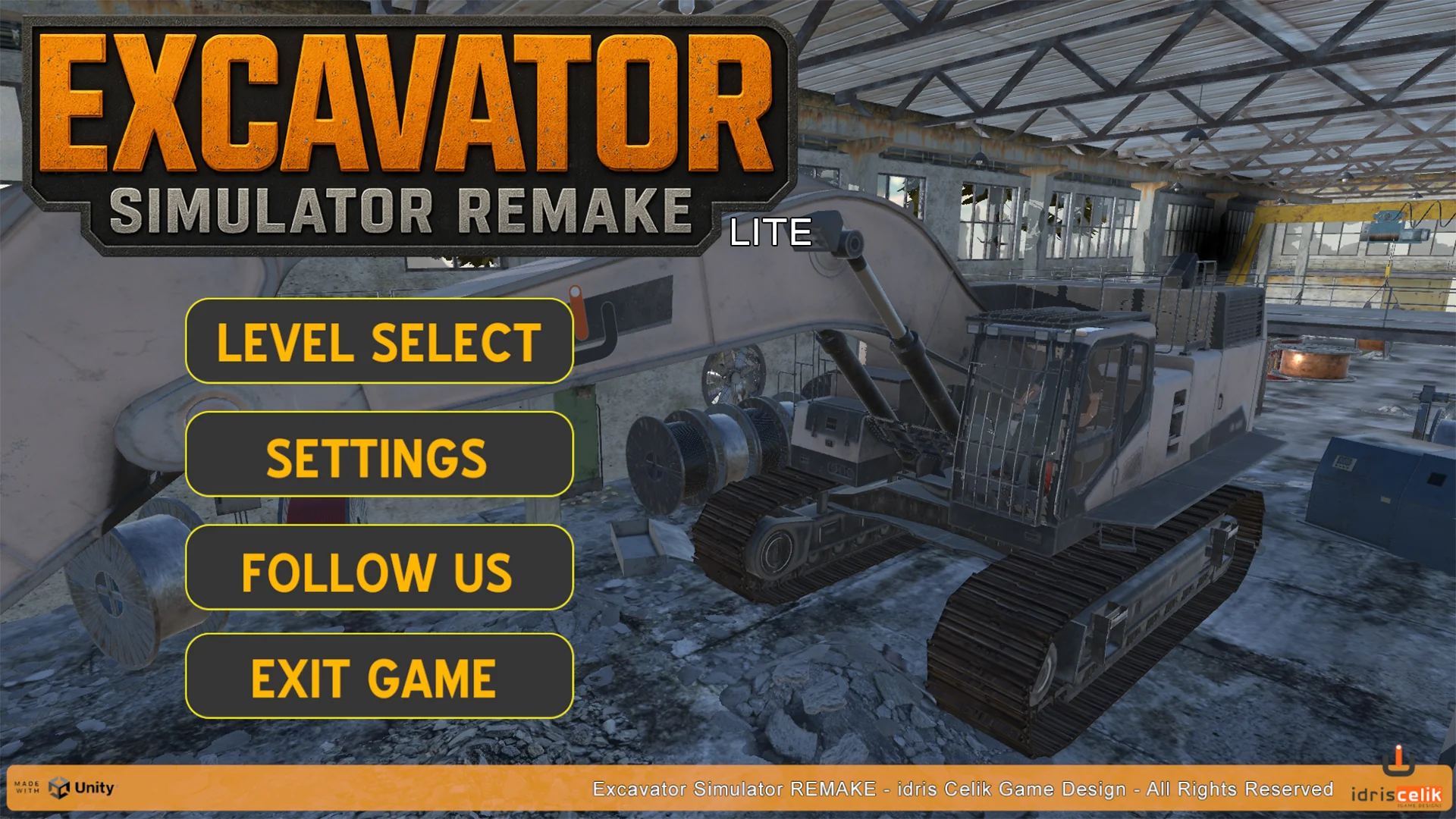 Excavator Simulator RMAKE (LT) screenshot 1