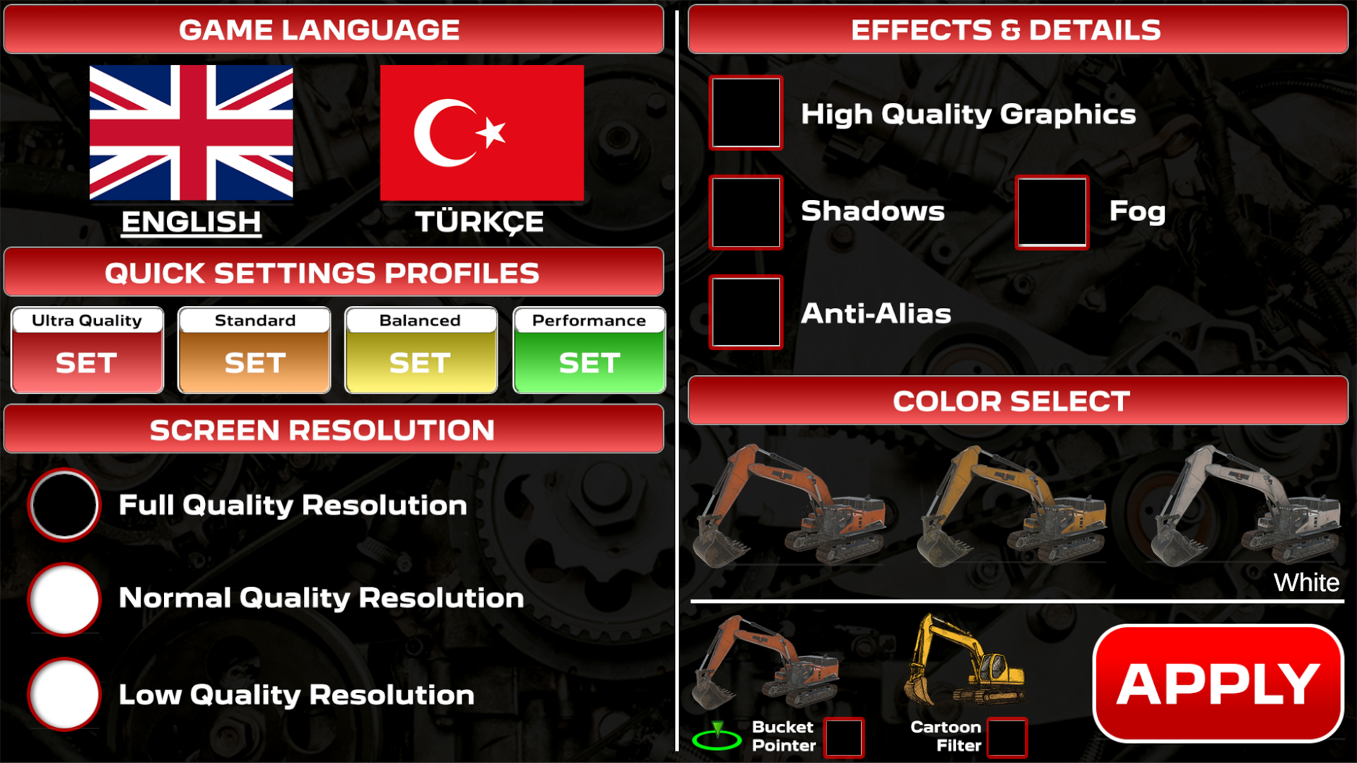 Excavator Simulator RMAKE (LT) screenshot 2