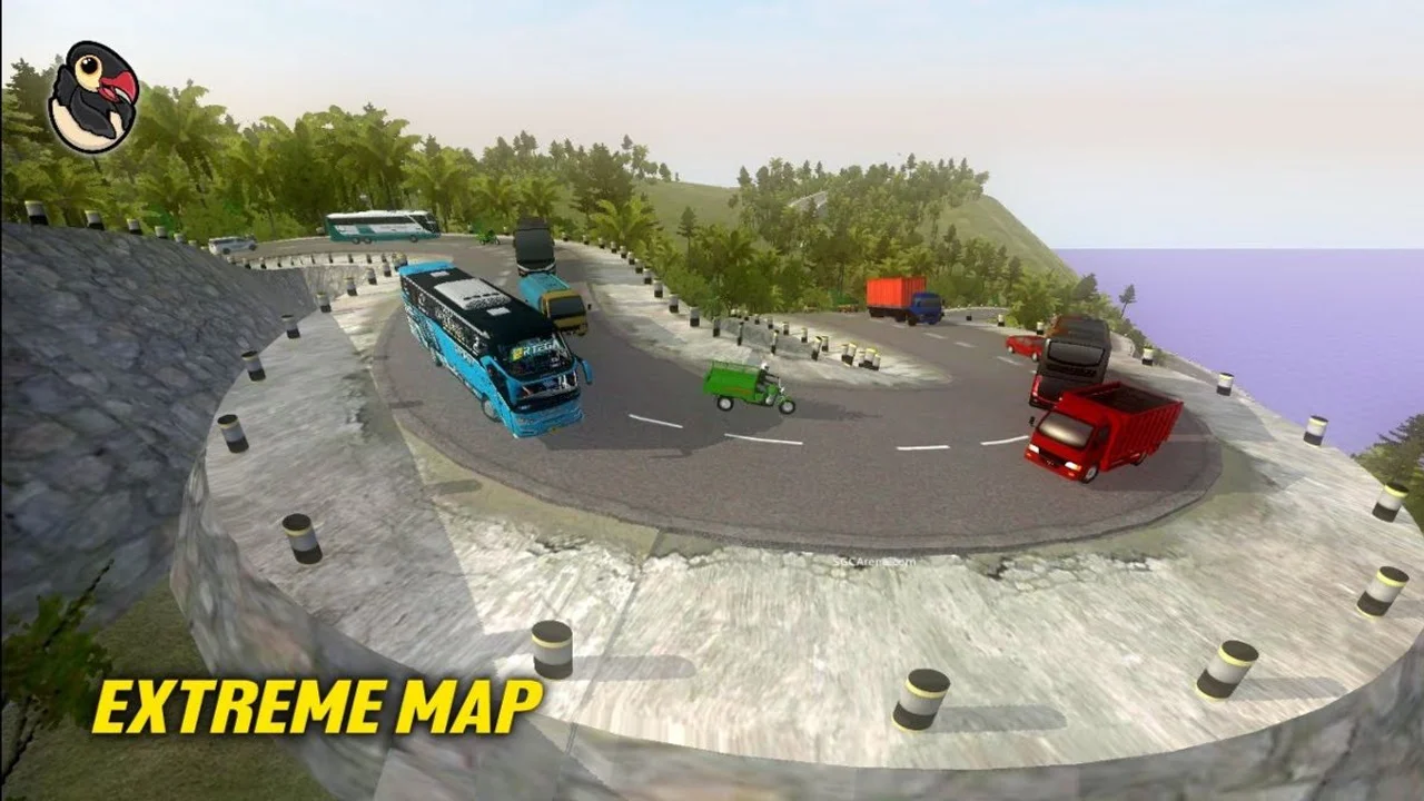 Tanjakan Sibea-Bea Extreme Inclines Map screenshot 1
