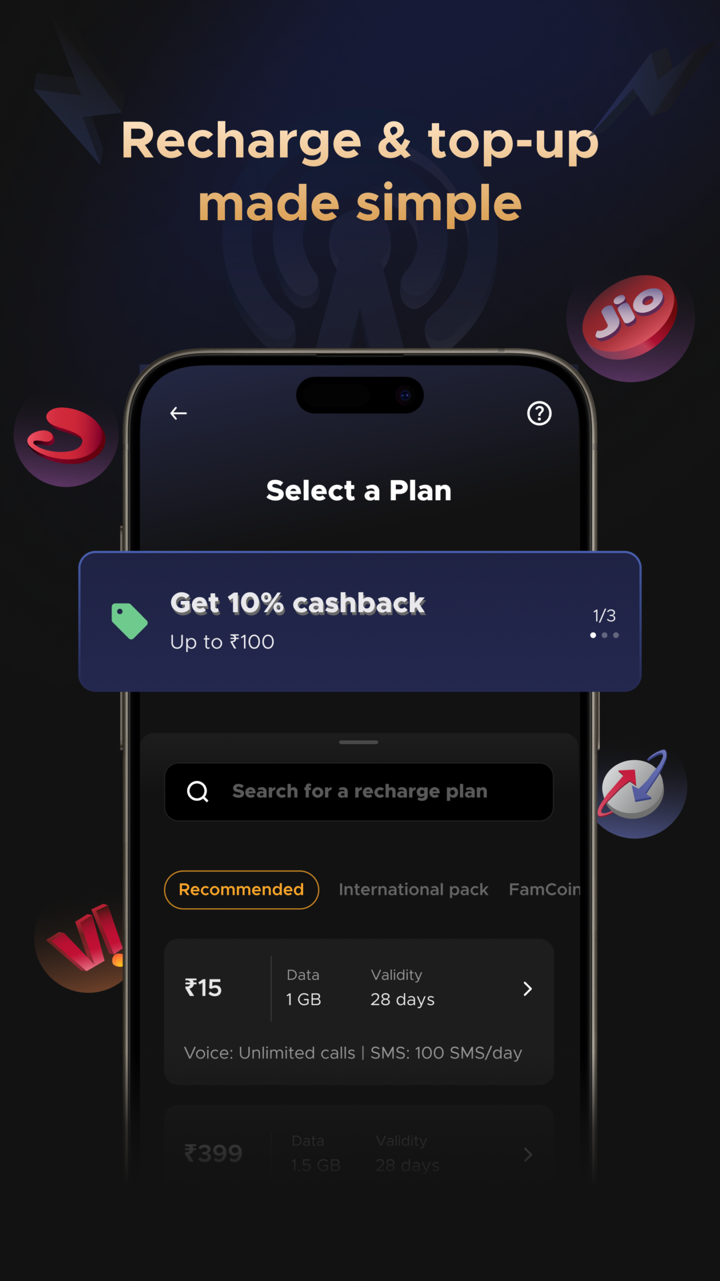 Fake FamPay screenshot 1