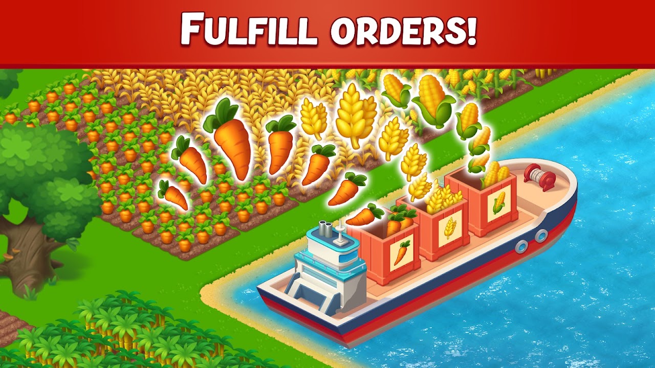 Farm City: Farming & Building APK v2.10.35 for Android Download Farm City Urban Planning and City Expansion