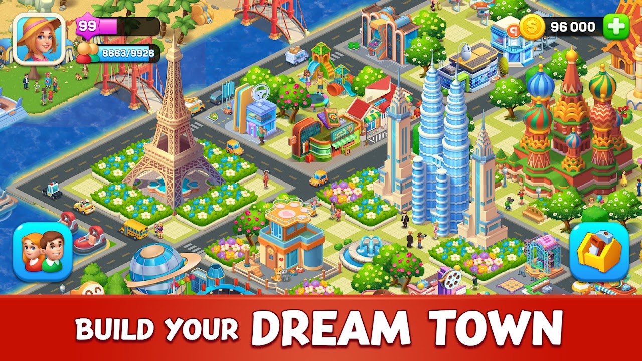 Farm City: Farming & Building APK v2.10.35 for Android Download Farm City Beautiful Metropolis Overview