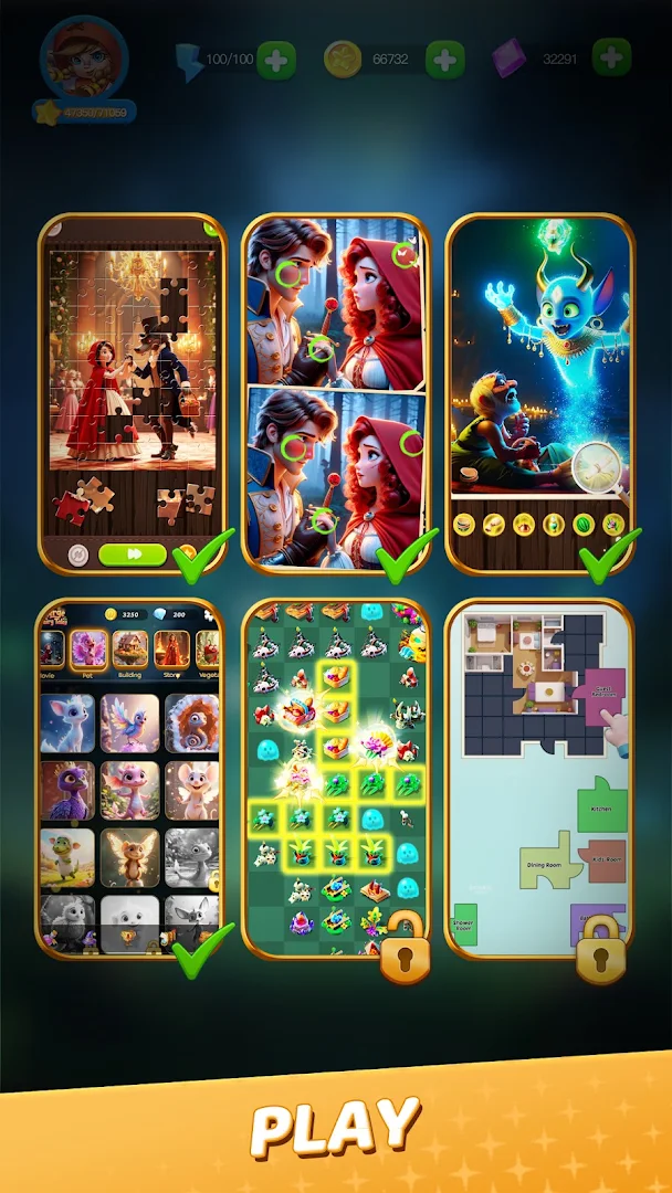 Merge Fairy Tales screenshot 2