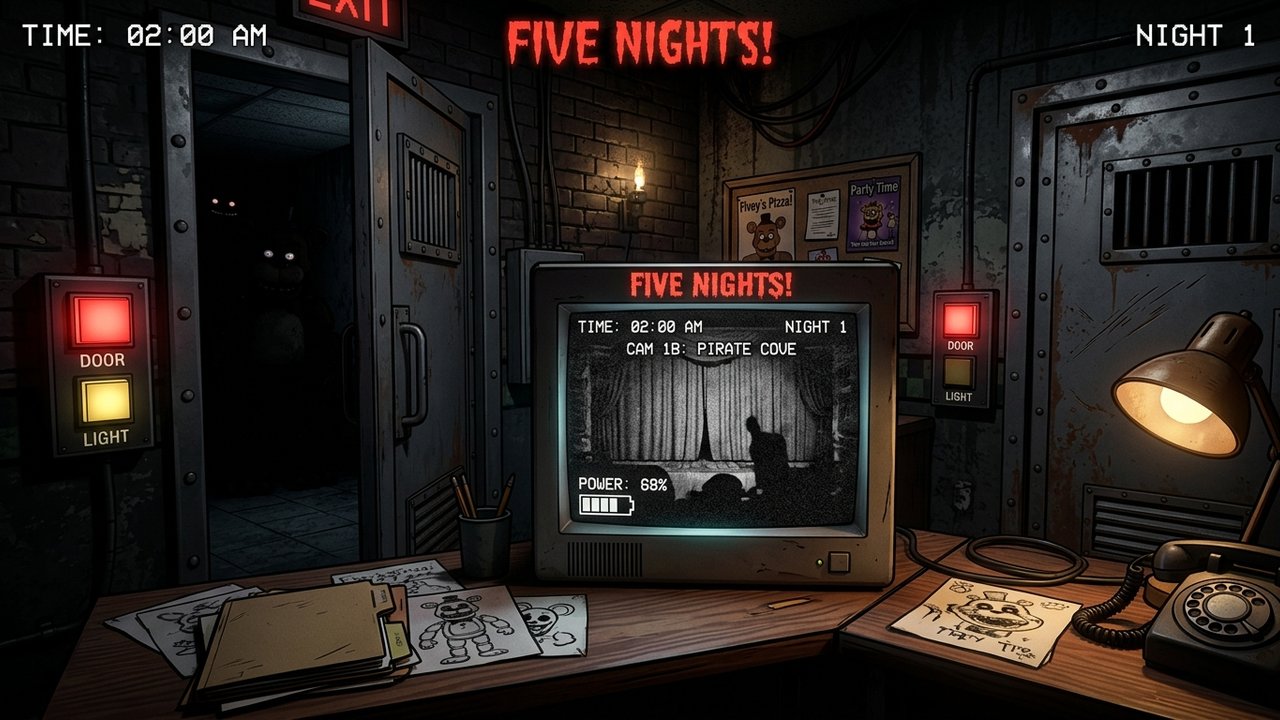 Fivey Nights! screenshot 1