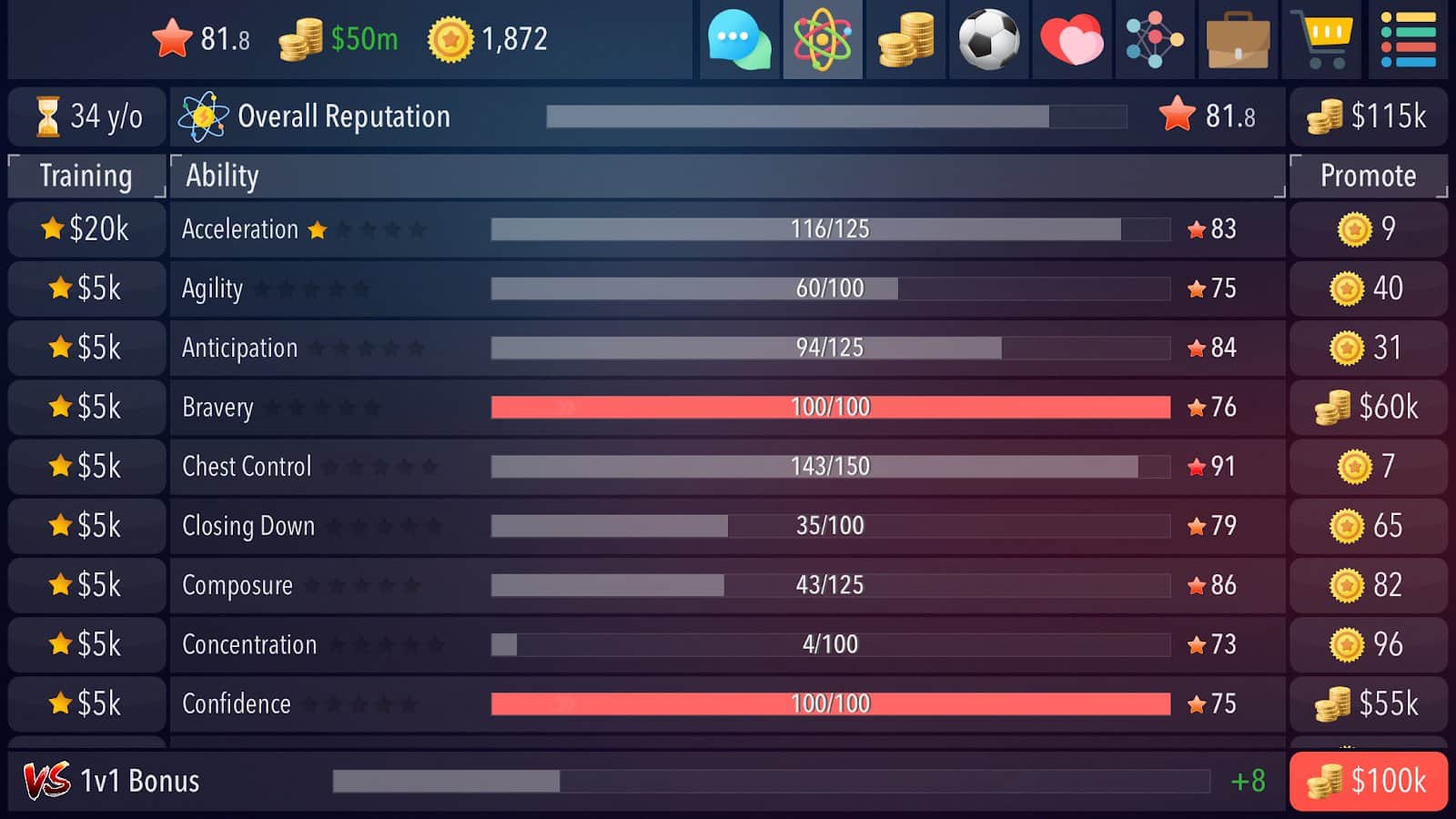 Football Superstar 2 screenshot 3