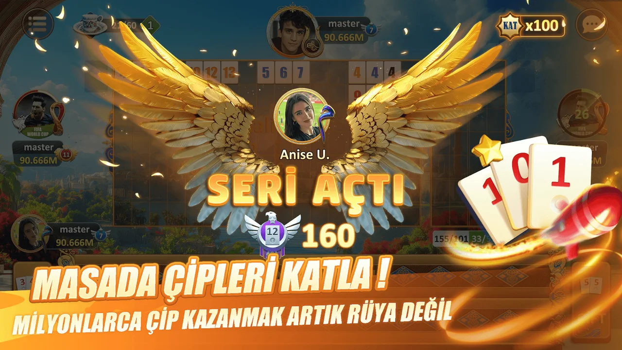 Fun 101 Okey® screenshot 2