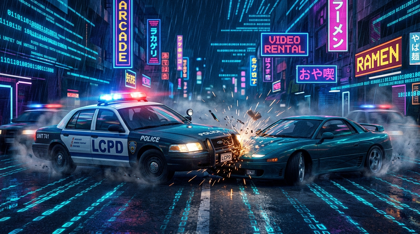 How a 'Psycho Cop' AI Bug Accidentally Created the $8.5 Billion Grand Theft Auto Franchise