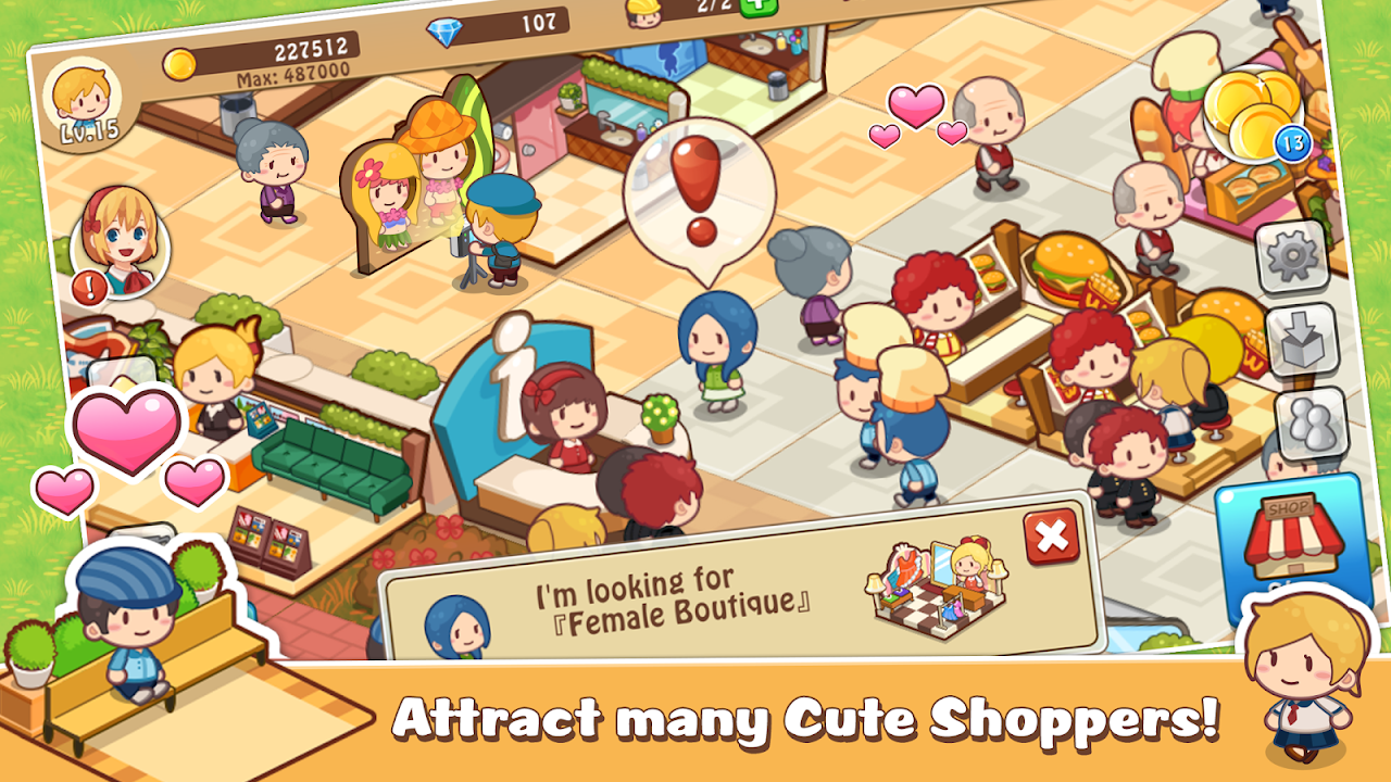Happy Mall Story: Sim Game screenshot 2