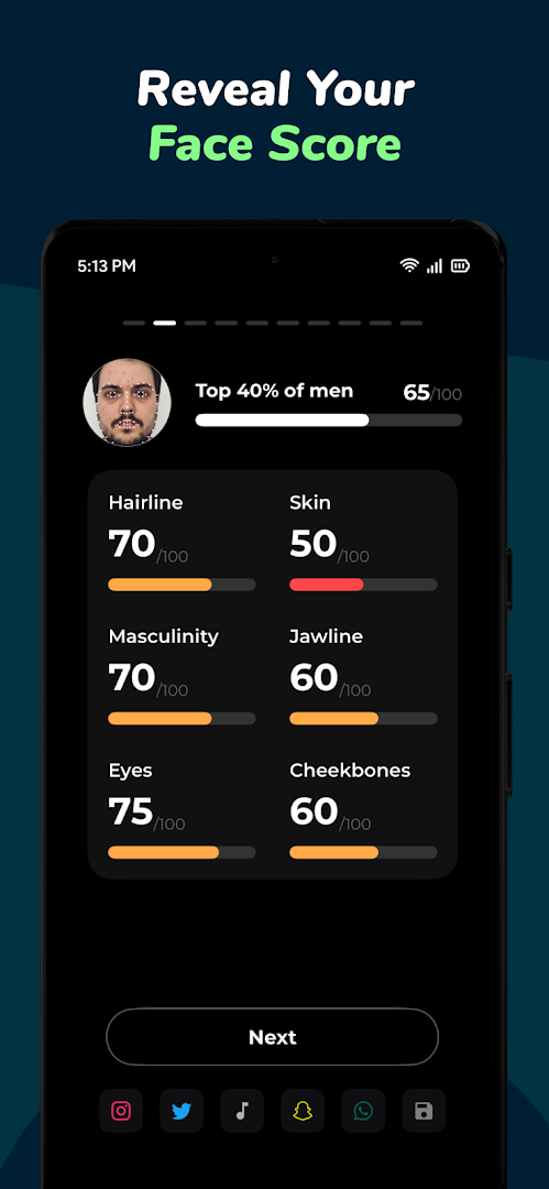 Hiface Face Shape screenshot 3