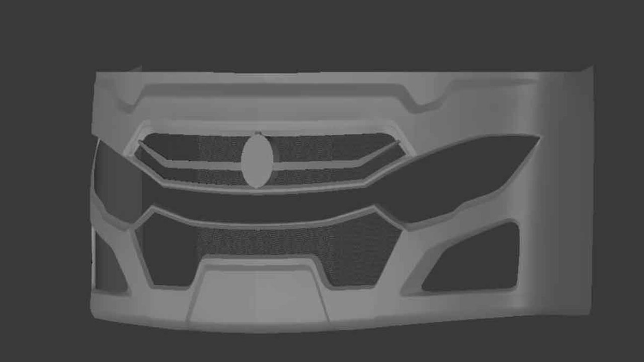 JB3+ MHD Front Engine Mod (BUSSID) screenshot 1