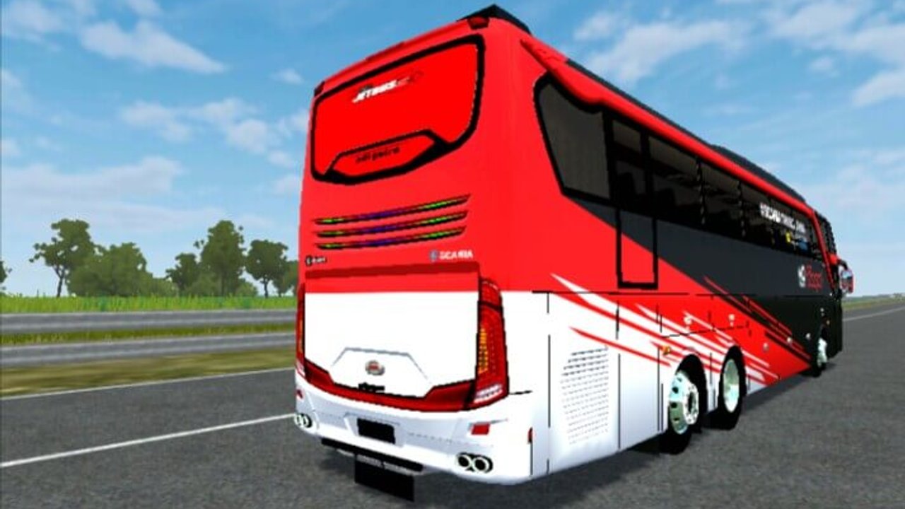 Jetbus 2+ SHD / SDD Scania K410 Mod (BUSSID) screenshot 1