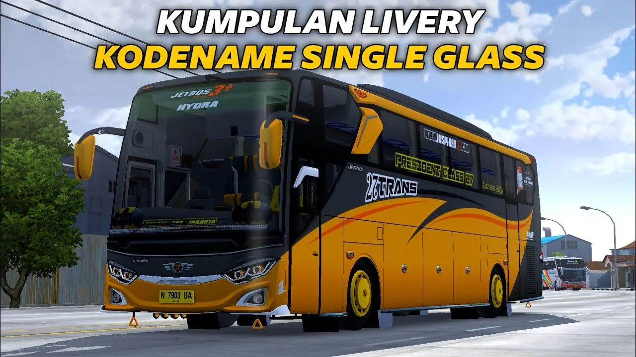 JetBus3 Hino MN X RPC Single Glass screenshot 1