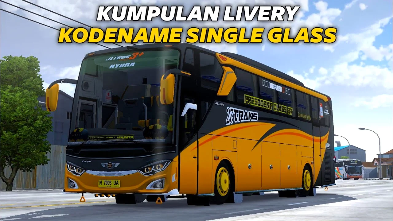JetBus3 Hino MN X RPC Single Glass screenshot 2