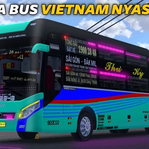 Scarica Gratis la Mod BUSSID OBB Kodename Thaco Universe 2018 Bus