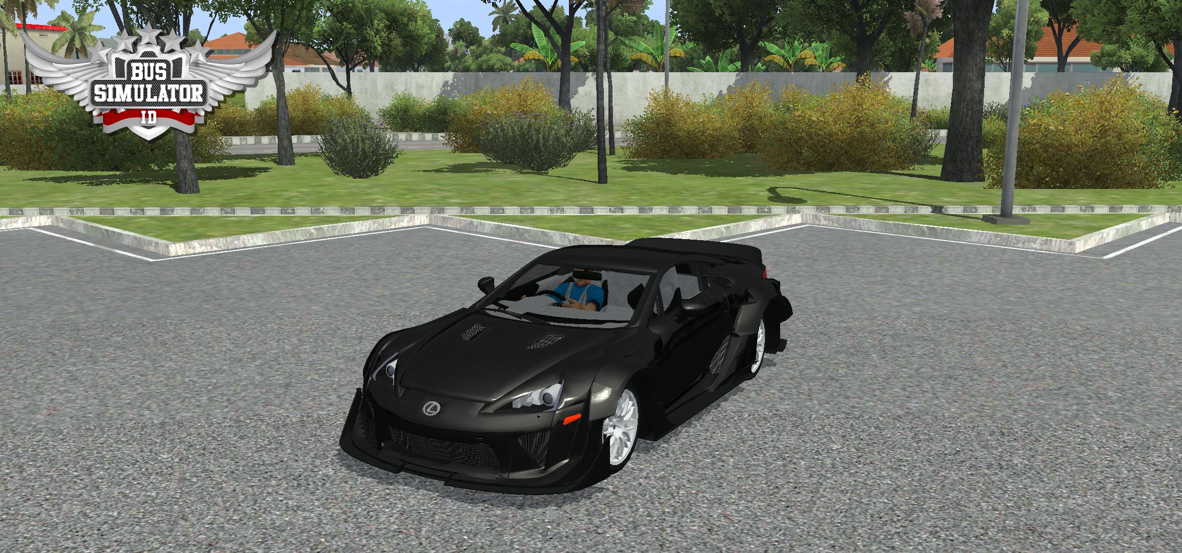 Lexus LFA Widebody Royal V10 BUSSID Mod Free Download
