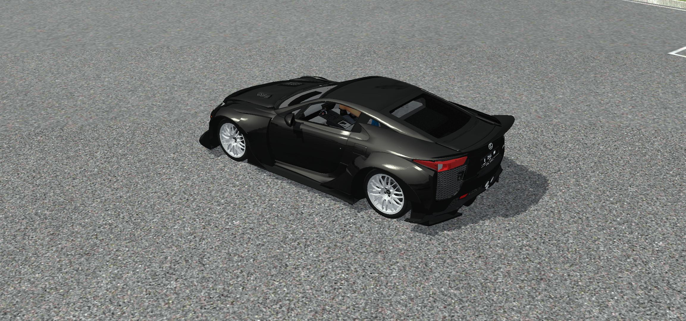 Lexus LFA Widebody Royal V10 (BUSSID Mod) screenshot 2