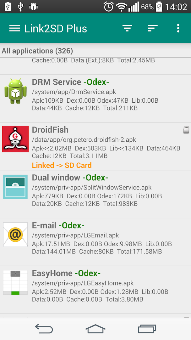 Link2SD Plus screenshot 2
