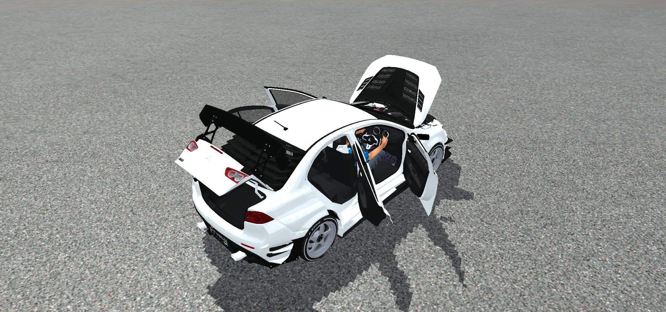 Mitsubishi Lancer Evo X Varis (BUSSID Mod) screenshot 2