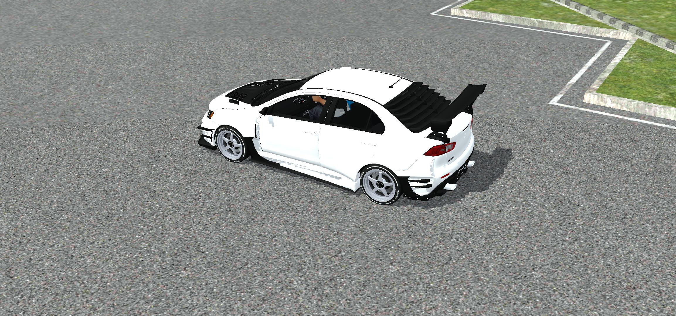 Mitsubishi Lancer Evo X Varis (BUSSID Mod) screenshot 3