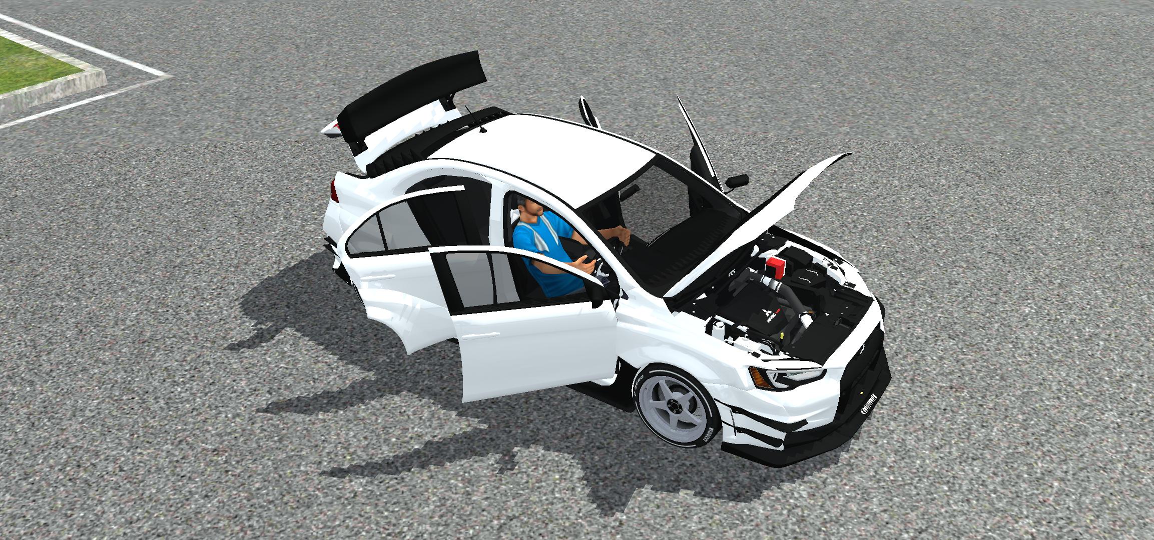 Mitsubishi Lancer Evo X Varis (BUSSID Mod) screenshot 4