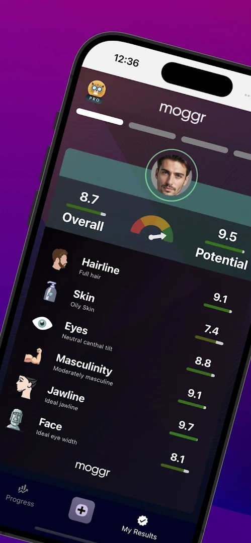 Moggr AI Face Analyzer screenshot 2