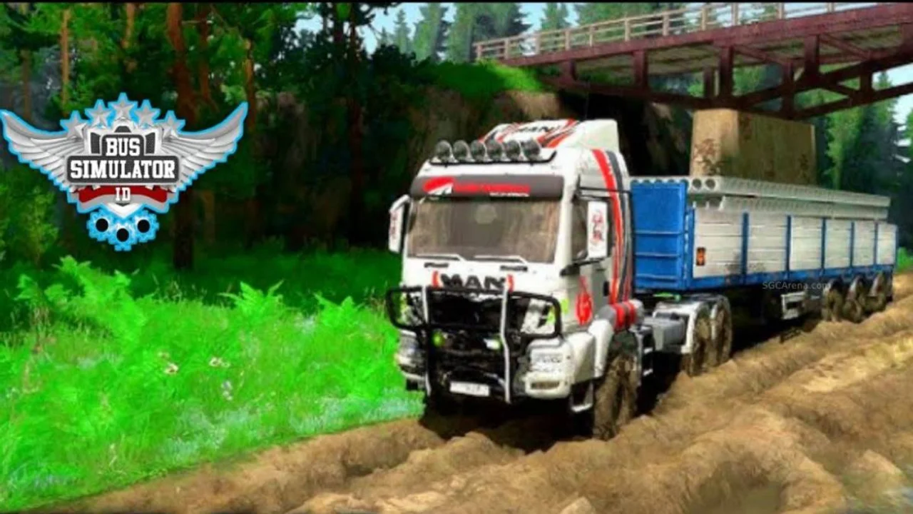 Muddy Off-Road Dirt Track Map screenshot 1