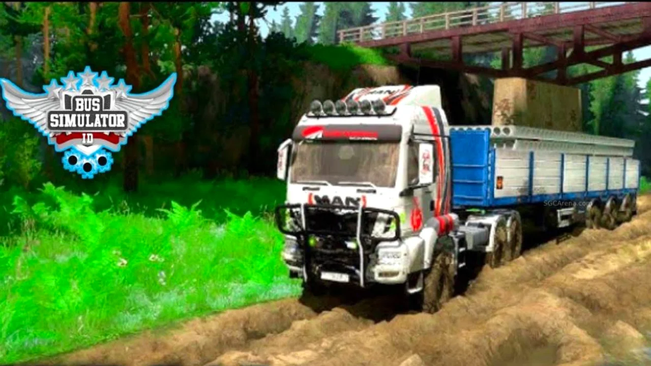 Muddy Off-Road Dirt Track Map screenshot 2