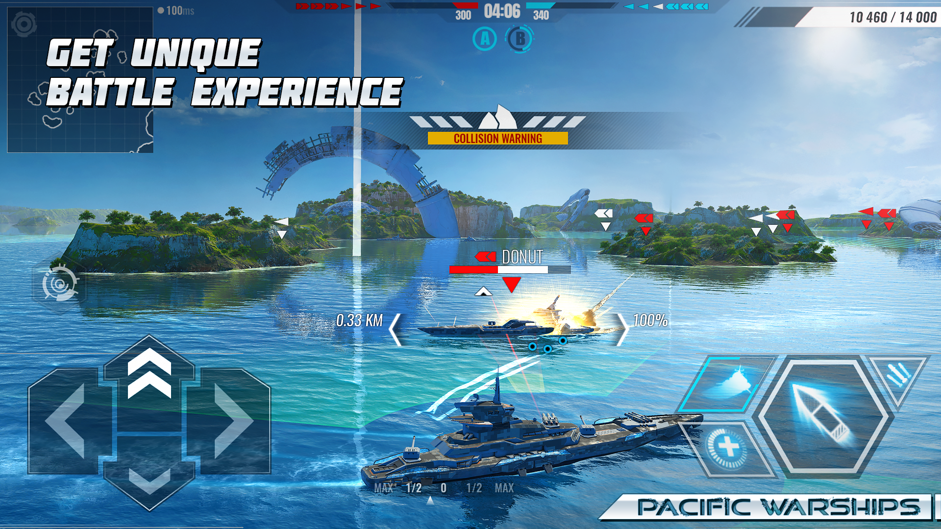 Pacific Warships screenshot 1