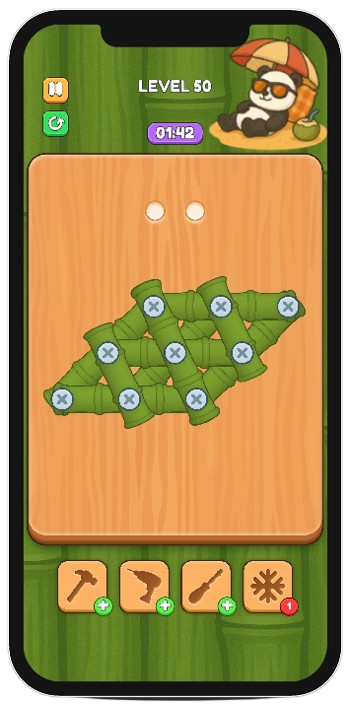 Panda Puzzle Banda screenshot 3