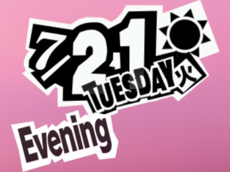 Persona 5 Widget APK v1.2.1 (ペルソナ5風ウィジェット時計 / 公式無料バージョン) - thumbnail