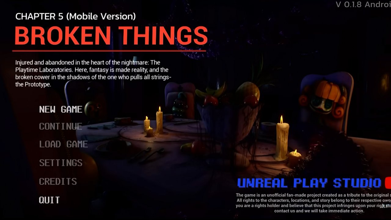 Poppy Playtime Chapter 5 Fanmade Mobile screenshot 1