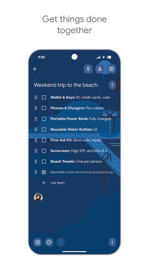 Google Keep screenshot 4