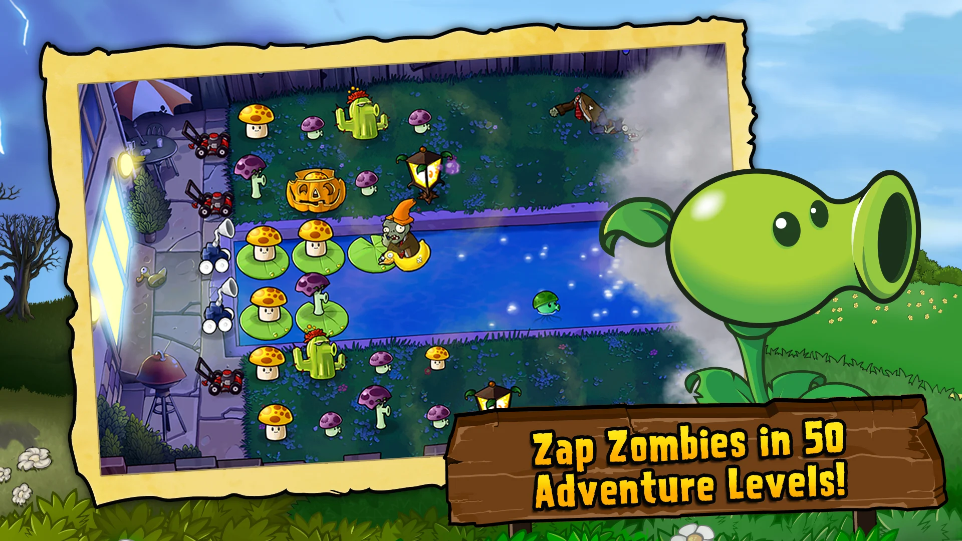 Plants vs. Zombies Symbiosis screenshot 1